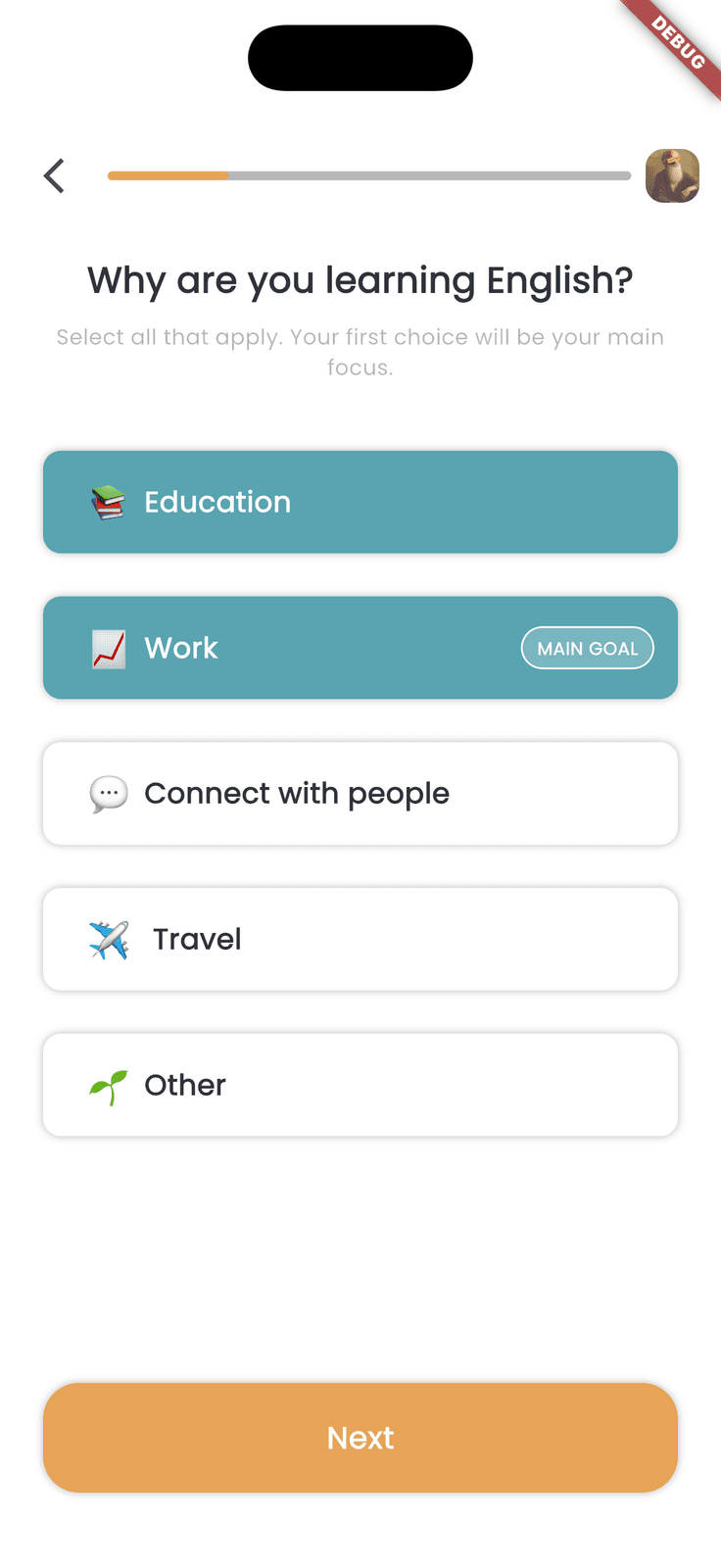 Spoken AI screen 2
