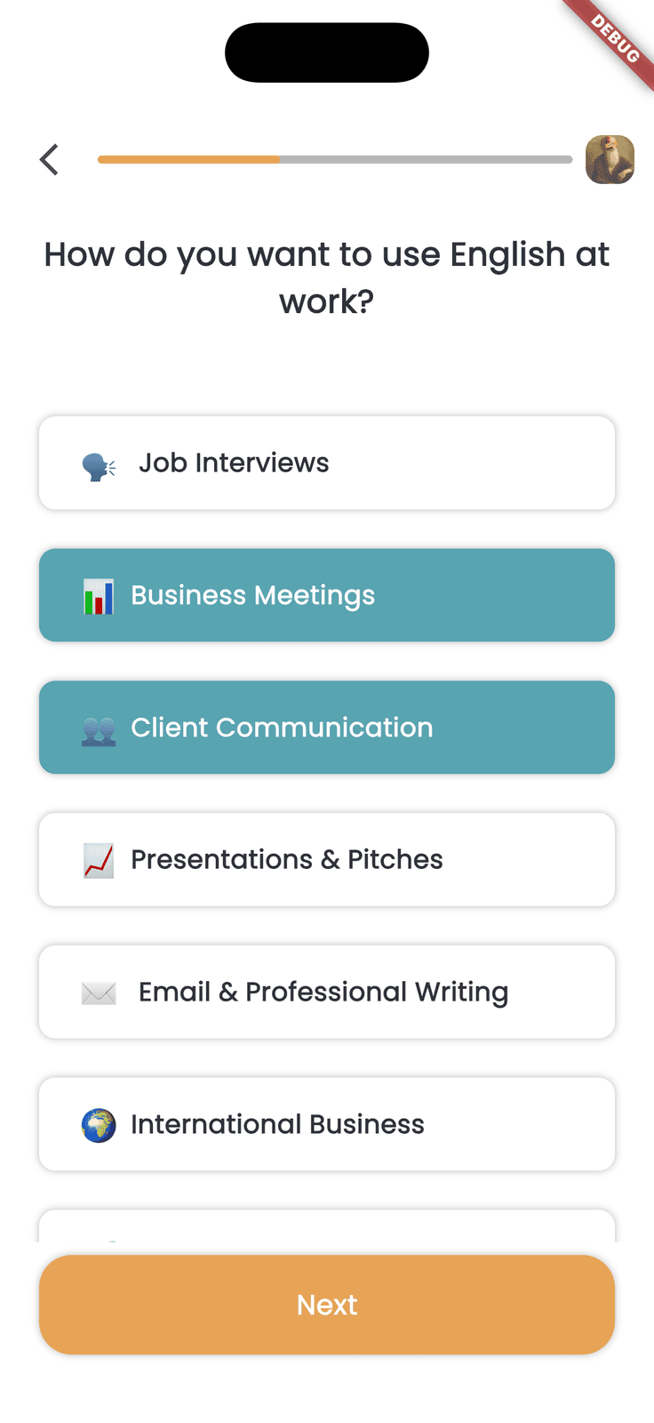 Spoken AI screen 3