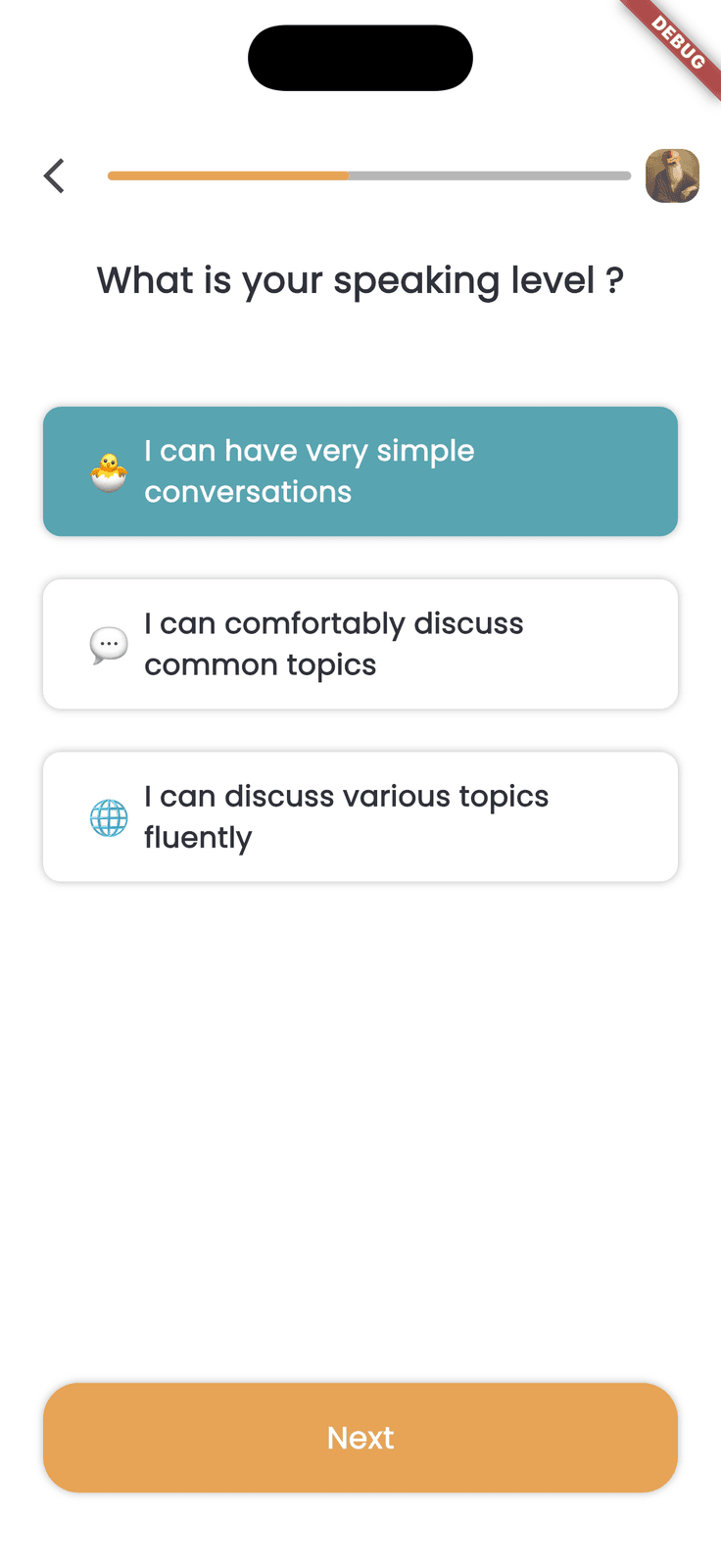 Spoken AI screen 4