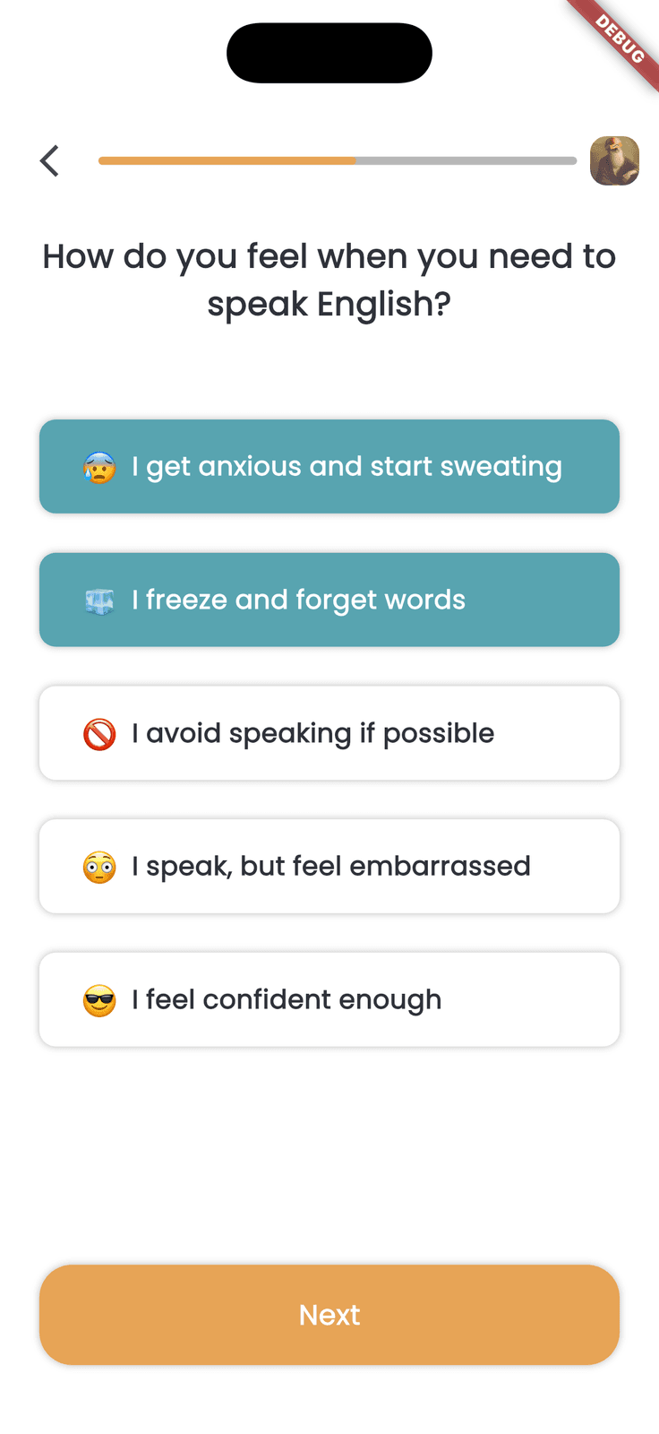 Spoken AI screen 5